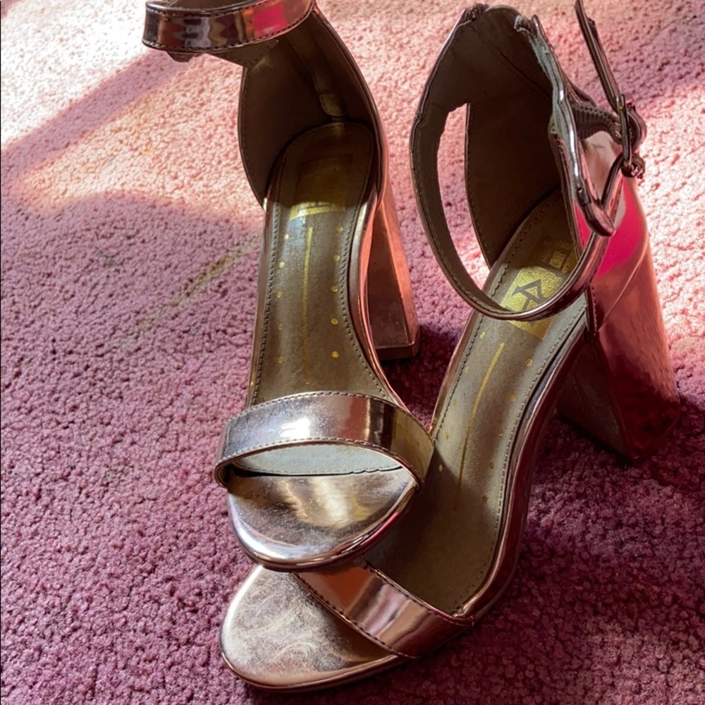 Rose Gold Heels